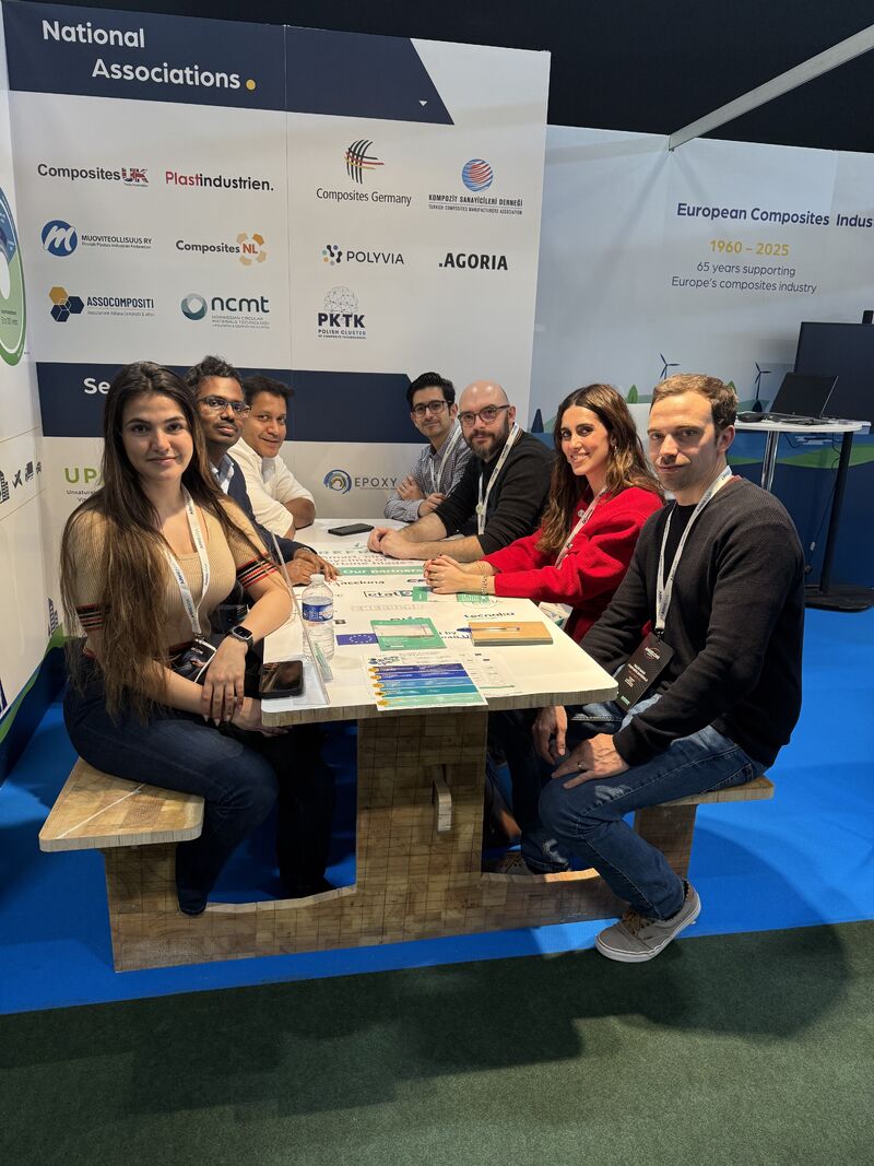 A group of people seated at a table.